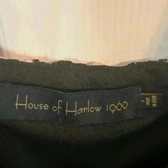 House of Harlow 1960 x REVOLVE Brock Mini Dress in Black Size S - Picture 2 of 5